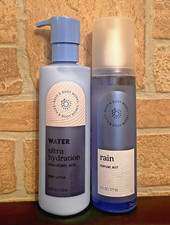 Bath  Body Works Water Ultra Hydration Body Lotion and Rain Perfume Mist 2 SET