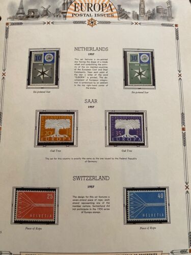 Europa Worldwide Stamps Mint Mounted on a Europa Specialty Album High CV Video - Picture 3 of 24