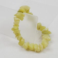 Yellow Serpentine Chip Stretch Fashion Jewelry Bracelet Natural Boho Hippie