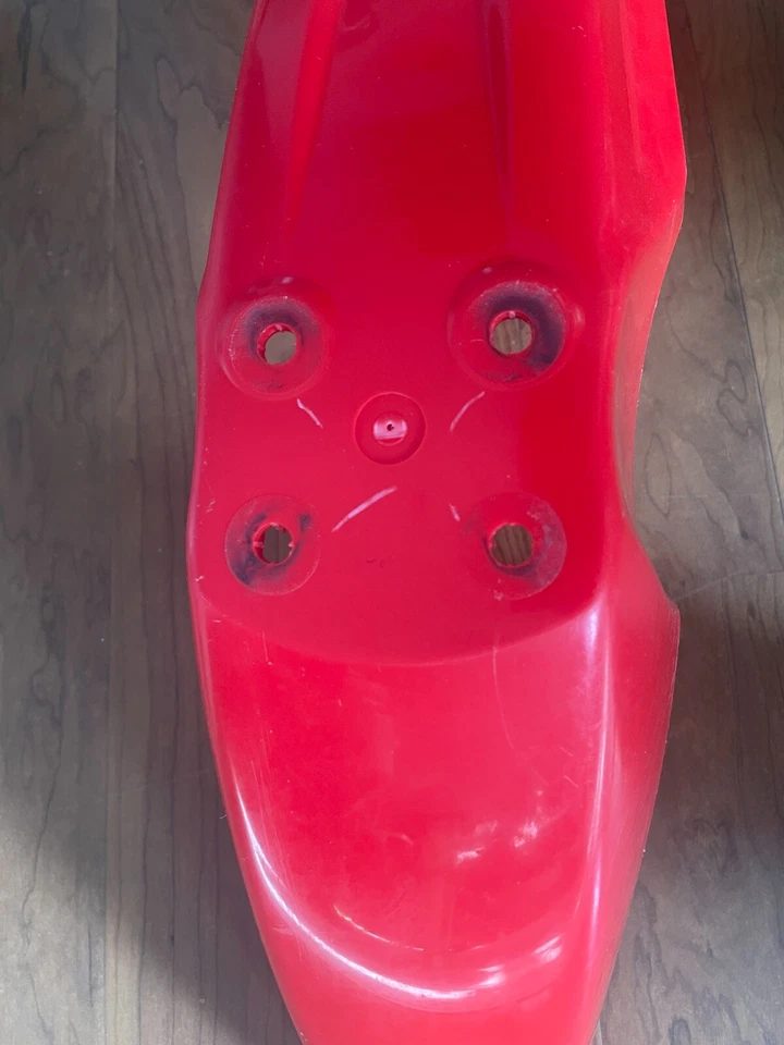 2006 Honda CRF250X CRF250 CRF 250 X передняя красная панель крыла защита ниши колеса 2005 - Изображение 4 из 4