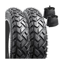 2-PCS 26" Heavy Duty Fat E-Bike Tires 26 x 4.0/102-559 and 2-PCS 26"x4.0" Bik...