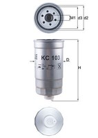 Mahle KC 103 Kraftstofffilter FüR Alfa Romeo Passend FüR Fiat Lancia