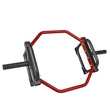 OB-93RD CAP Barbell Olympic Trap Bar Hex Bar Shrug Bar Deadlift Bar Red