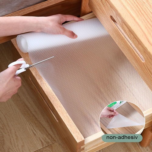 Electrostatic Wall Protector Clear Static Cling Film 13ft for Trash Chair Back - Picture 7 of 7
