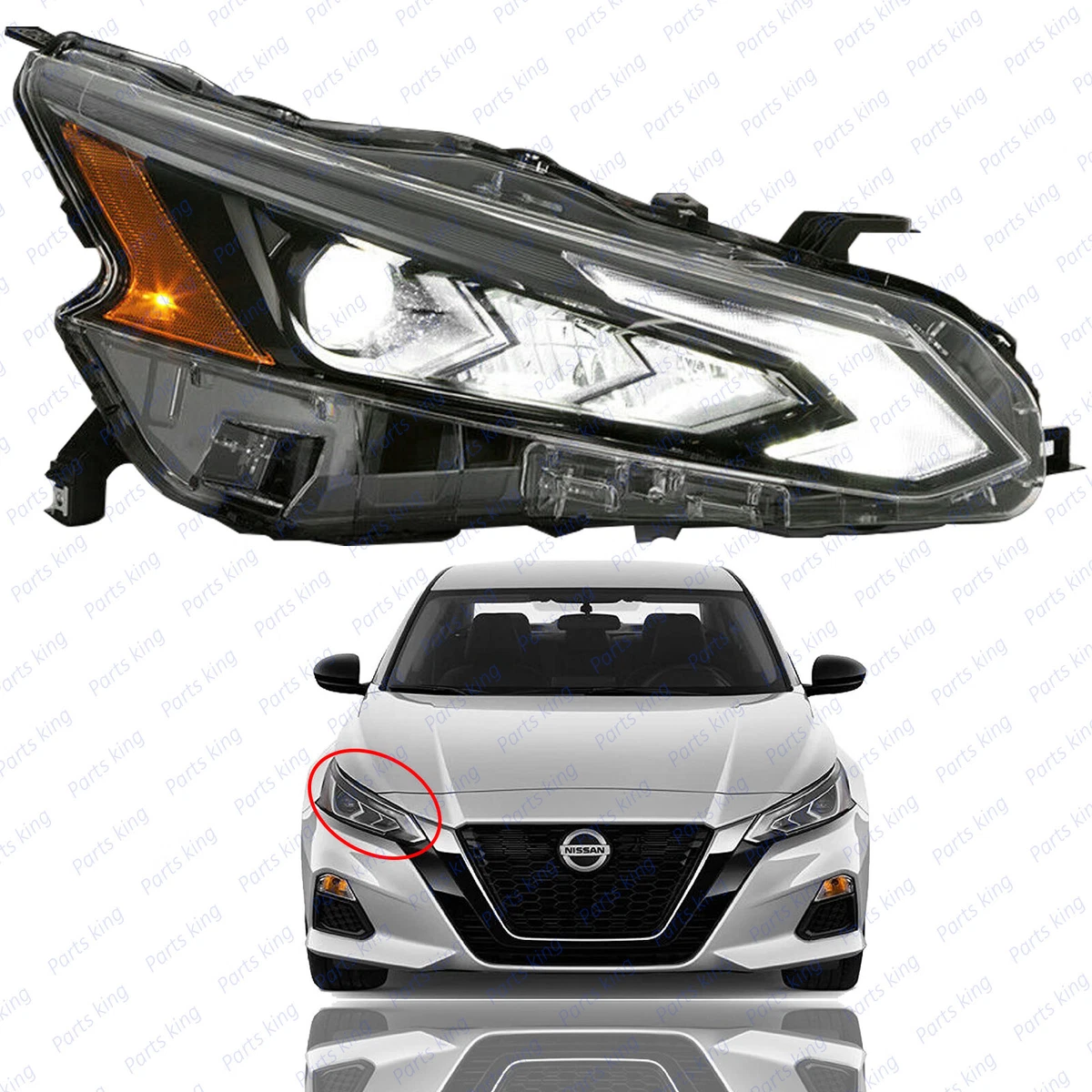 2019 nissan altima led on sale headlights