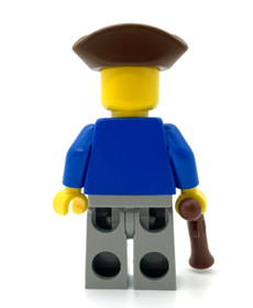 Pirate blue jacket triangle hat Pirates Lego Minifigure Renegade Runner 6268