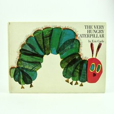 THE VERY HUNGRY CATERPILLAR Eric Carle Collins World early edition HB L2