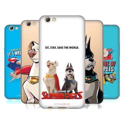 OFFIZIELLE DC LEAGUE OF SUPER PETS GRAPHICS SOFT GEL HANDYHÜLLE FÜR OPPO HANDYS
