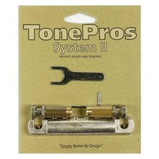 TonePros VTNA-AN Standard Vintage Aluminum 1950's Wraparound Aged Nickel