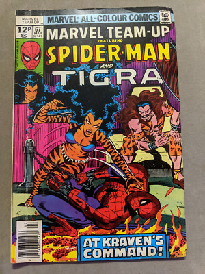 Marvel Team-Up #67, Marvel Comics, Spiderman, 1978 