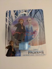 Disney Frozen II Led Night Light Featuring Elsa and Anna