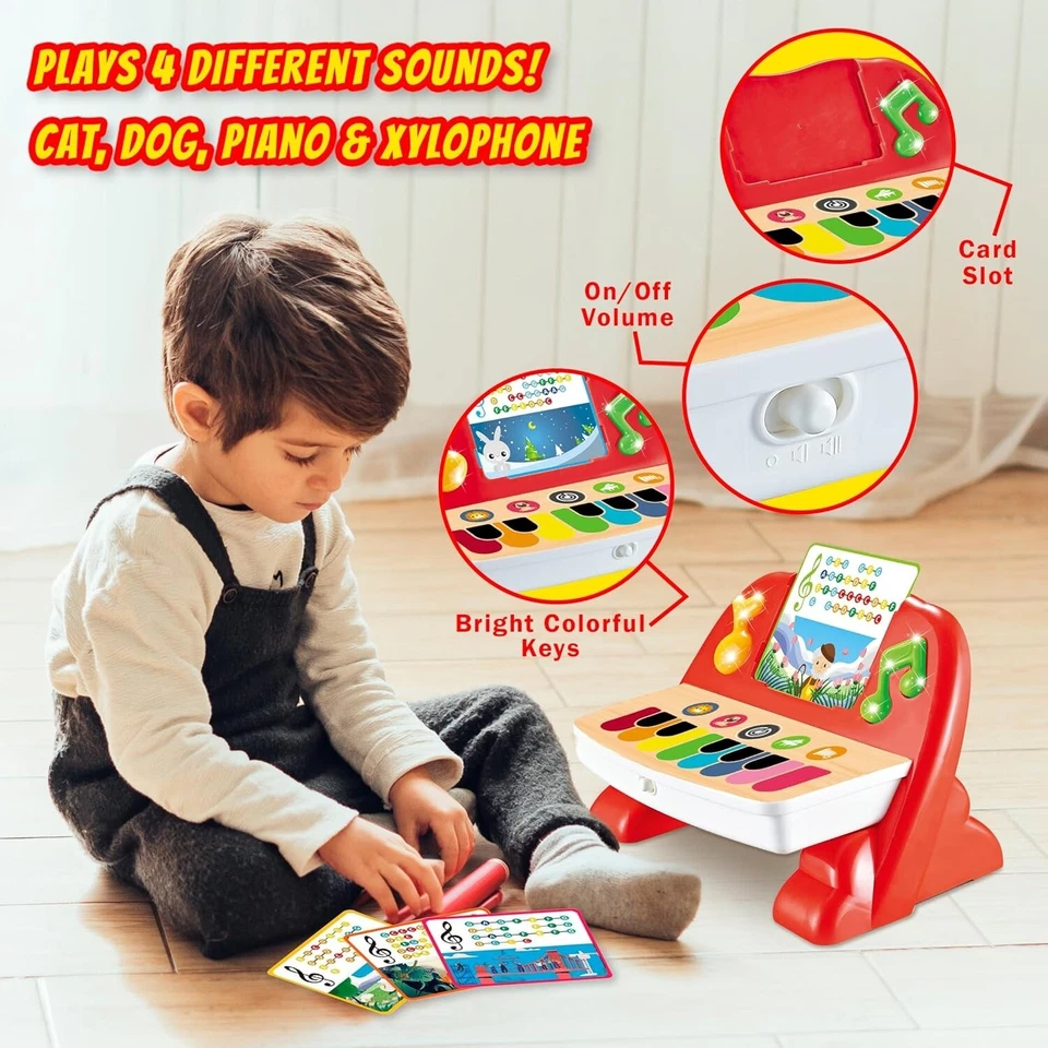 Juguete de piano para niños Magic Touch | Juguetes musicales para niños pequeños 1-3 Foto 4 de 4