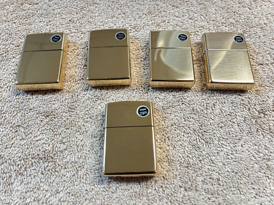 Genuine Zippo Polished Brass Classic Windproof Lighter CASE ONLY [D   24]