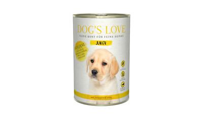 Dog's Love Men  Junior Gefl gel Zucchini Apfel 6x 400 g Nassfutter  getreidefrei | eBay