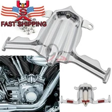 Chrome Tappet Block Accent Cover Fit For Harley Dyna FatBob FXDF Softail Touring