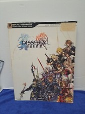 Final Fantasy Dissidia Brady Signature Strategy Guide PSP with Poster 