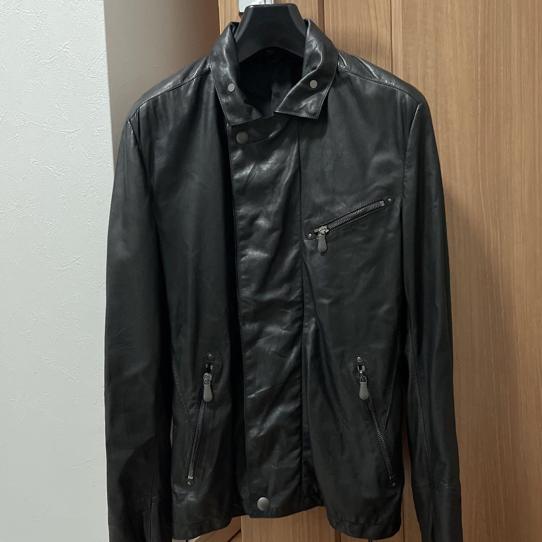 bottega veneta leather jacket 44 black leather | eBay