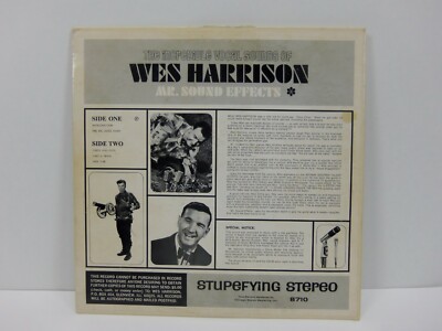 The One And Only By Wes Harrison Vinyl Record LP Chicago Stereo