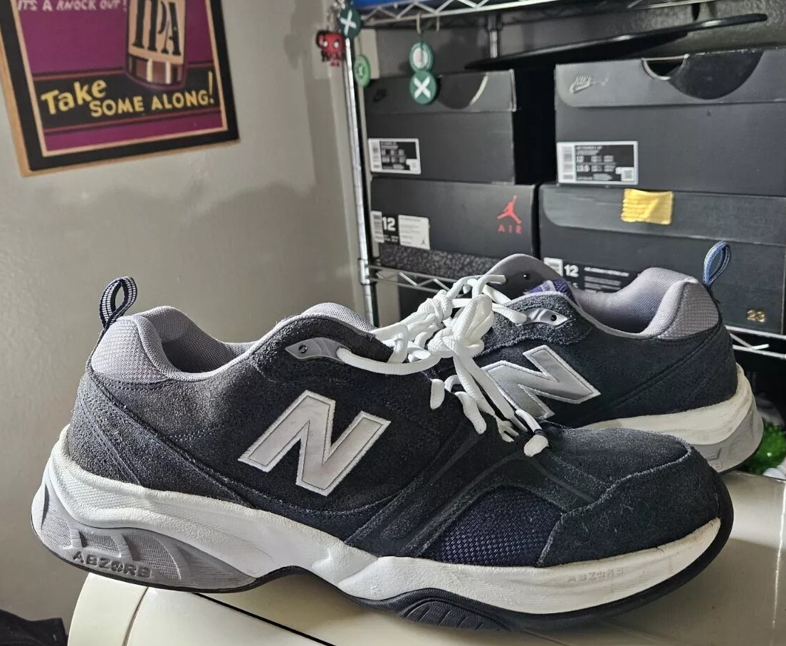New Balance 623 Men's Navy Blue Cross-Trainer Sneakers Size 15
