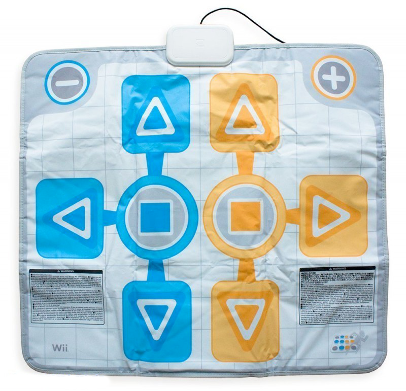 Nintendo Wii Dance Dance Revolution DDR Wired Dance Mat Pad Bandai