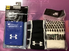 Lot of Wristbands - Nike and Under Armor
