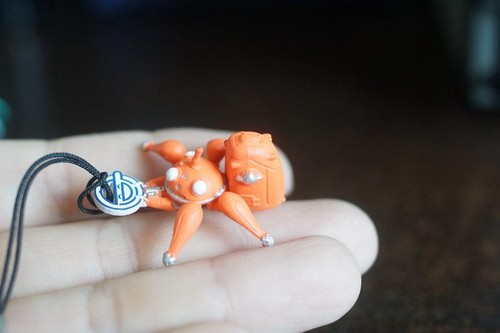 1 pz fantasma nel guscio tachikoma ciondolo da appendere ornamento portachiavi decorazione regalo - Foto 7 di 21
