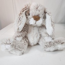 Melissa and Doug Plush Bunny Burrow NWT Soft Tan And White Sitting 8.5 Inches