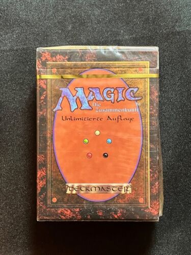MTG: Magic Unlimited Edition Starter Deck German Sealed - Picture 1 of 7
