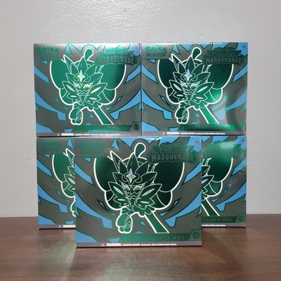   5x Pokemon Twilight Masquerade Trainer Box ETB Lot Brand New Factory Sealed
