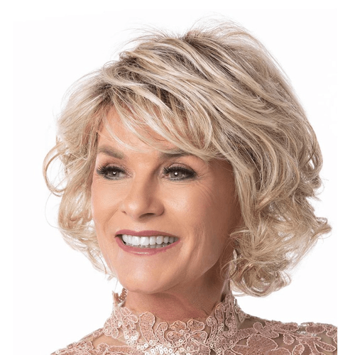 Toni Brattin Wig 313 CHARMING Plus Size RED BLONDE Mid Length MSRP $129 New