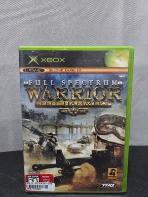 Full Spectrum Warrior: Ten Hammers (Microsoft Xbox, 2006) No Manual Tested Works
