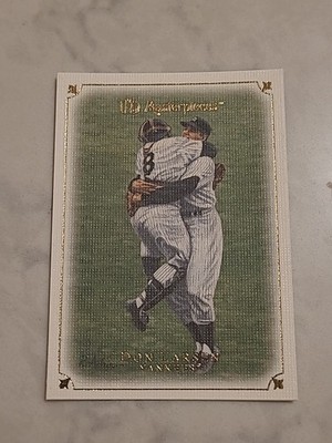 2007 Upper Deck Masterpieces- Don Larsen #7 YANKEES (World Series No Hitter)