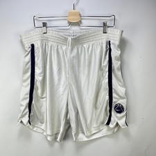 Vintage 90s Nike Swoosh Trim Basketball Logo Shorts XL