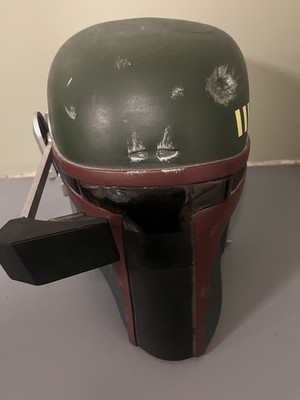 Boba Fett Star Wars Mandalorian Helmet, Don Post, Lucasfilm,  1997