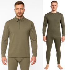 Bundeswehr Unterhemd, Rolli oder Unterhose angeraut Winterausf&uuml;hrung (Pl&uuml;sch)