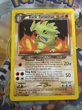 Pokémon Dark Tyranitar / Despotar Neo Destiny Holo Rare Near Mint English