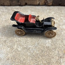 Vintage Tootsietoy Ford Model T 1912 Gold Wheels Diecast Metal