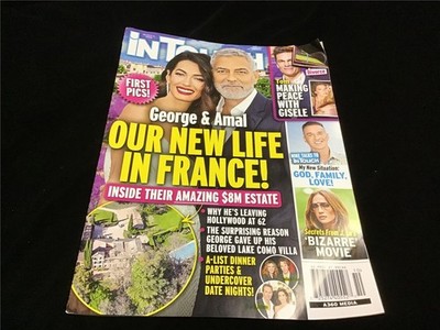 In Touch Magazine March 4, 2024 George & Amal: Our New Life in France! Tom Brady