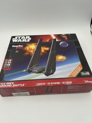 Star Wars Kylo Ren's Command Shuttle Revell Model [Snap Tite Max] Disney, New!
