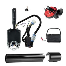 Golf Cart Turn Signal Kit with Horn Brake Light Switch 9-Pin Plug Deluxe Upgr...