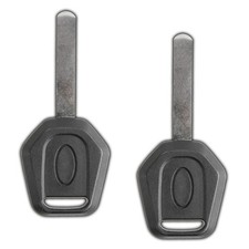 2 Key Fob Remote Uncut Car Key Replacement for Subaru DAT17T13 4D62 Chip