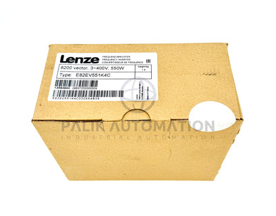 LENZE E82EV551K4C E82EV551_4C INVERTER 8200 SERIES 0.55kW 13564644 NEW