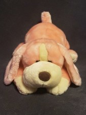 VTG Animal Alley Pink Plush Puppy Dog Toys R Us 16"-RARE FIND  