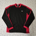 RLX Polo Sport Cycling Jersey Mens XL Long Sleeve Zip Back Pockets Polyester