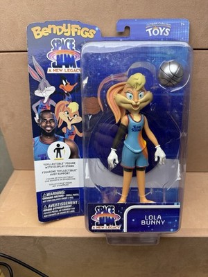 BENDYFIGS SPACE JAM  A NEW LEGACY LOLA BUNNY THE NOBLE COLLECTION TOYS 