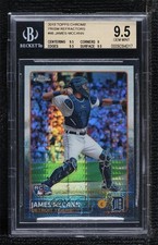 2015 Topps Chrome Prism Refractor James McCann #46 BGS 9.5 GEM MINT 0c9g
