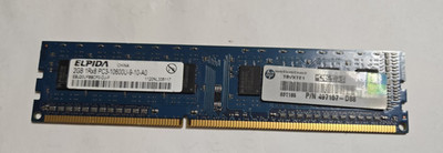 ELPIDA 2GB 1Rx8 PC3-10600U-9-10-A0 | ddr3 240-Pin SDRAM Desktop Memory Module