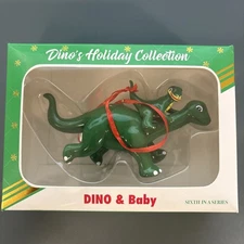 Sinclair Oil Christmas Ornament Holiday Collection Dino & Baby 6th In Series '22
