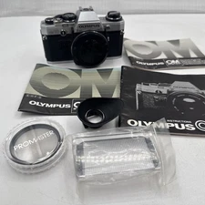 [Excellent] Olympus OM-10 Black SLR 35mm Film Camera Body From JAPAN + Extras
