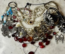 Bundle Jewellery JobLot Statement Mix Branded Reseller Faux Pearl Vintage Craft